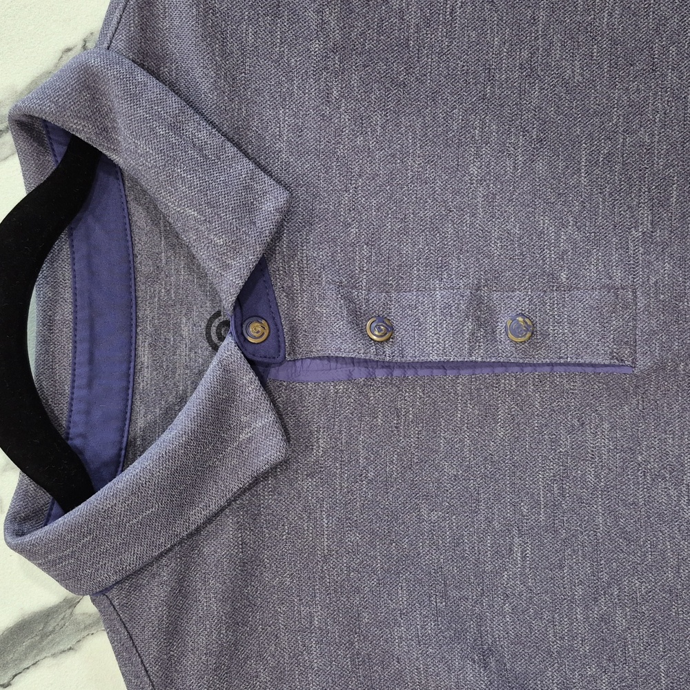 C9 Champion Golf Polo Shirts, XL Purple Heather Snap